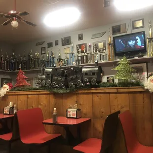 Tv more cool fans and cute holiday train