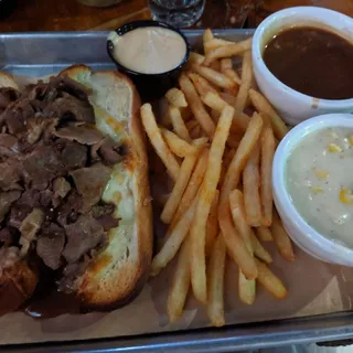 Fleur de Lis Dip Sandwich