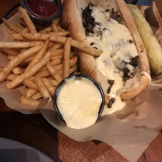 Philadelphia Cheesesteak Sandwich