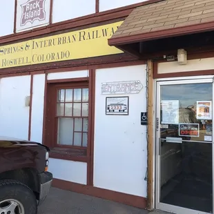 Entrance to Trolley Museum