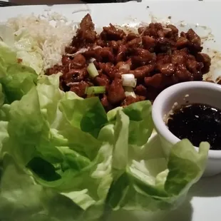 Chicken Lettuce Wrap