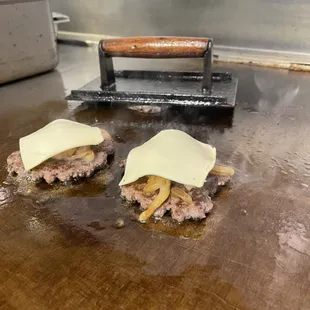 Mushroom Swiss Burger