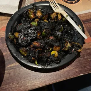 a plate of food on a table