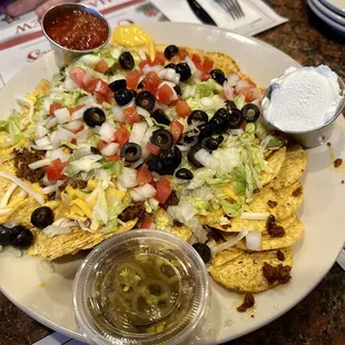 nachos, food