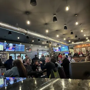 The inside area