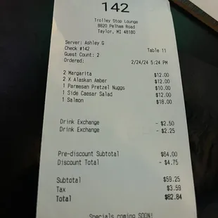 Receipt