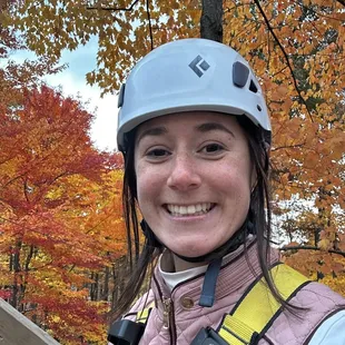 Me, cheesing at the gorgeous fall colors!