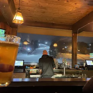 The pub inside is called Skol Haugen, and has nice selection of craft and domestic beer choices.