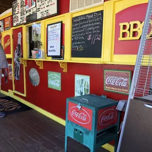 Menu and order spots