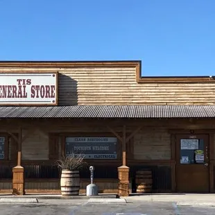 the outside of a building