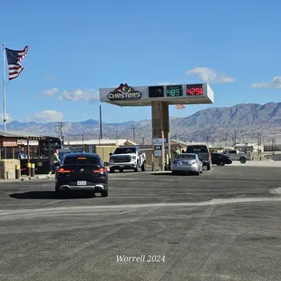 It was busier in the am than at 7 pm