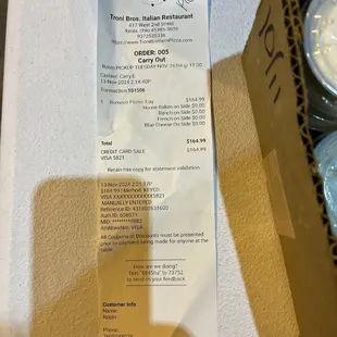 Receipt