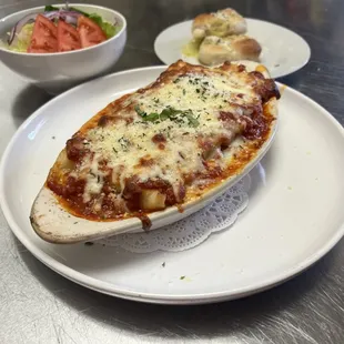 a plate of food