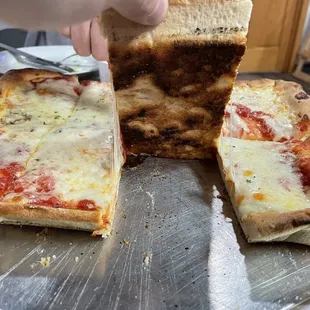 pizza, food
