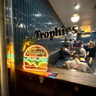 View from the outside window.