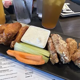Trophy Wings - Mango Habanero and Garlic Parmesan