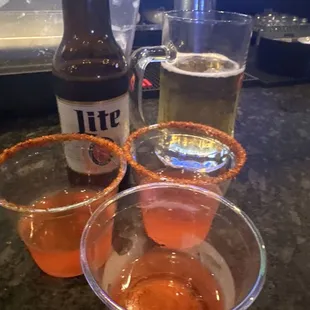 Mexican candy shots from our bartender Kristen, if it wasn't for her I wouldn't be here.