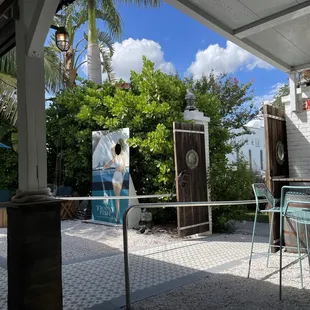 Entrance from inside