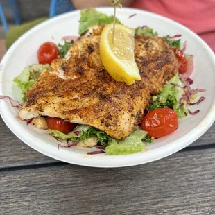 Snapper salad