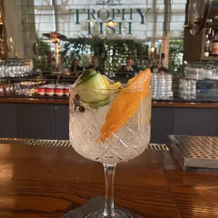 Trophy Fish&apos;s Finn and Tonic created by Ian.