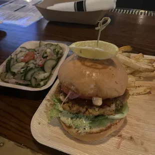 Smoked Shrimp Burger