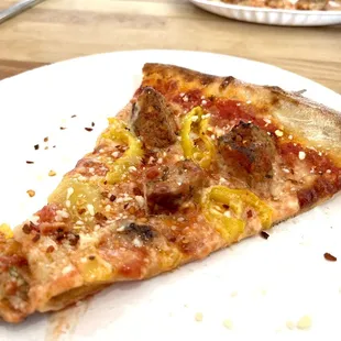 Sausage banana pepper