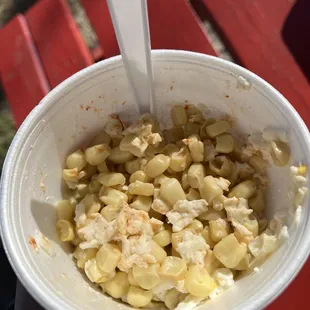 a close up of a bowl of food