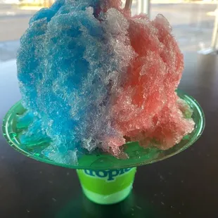 Small blue Hawaiian and tigers blood