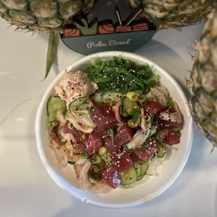 Fresh Ahi Poke bowl