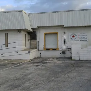 the outside of the building