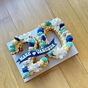 Medium number cake
