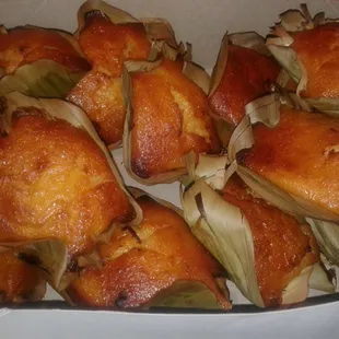 Bibingka Filipino young coconut goodness