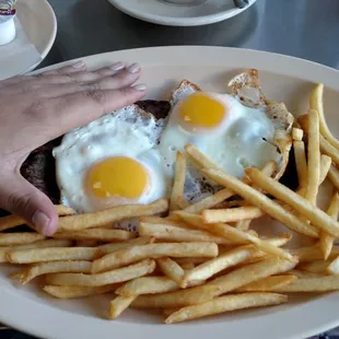 Baby Steak and Eggs