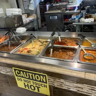 Some of the food choices.