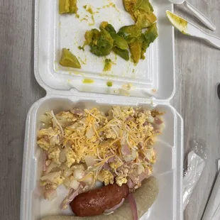 The plantain was really hard, I couldn&apos;t eat it