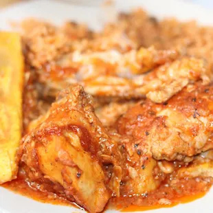 stewed chicken on rice
