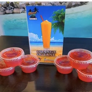 Jell-O Shots- 6 for $5 on Fridays