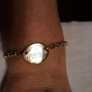 Tiffany bracelet Tropical Creations repaired