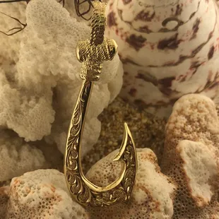Scrolled Fish Hook