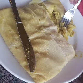 Curried Tofu Roti