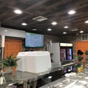 interior, sushi and sashimi