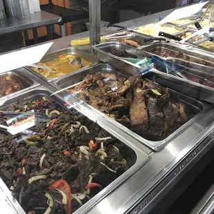 interior, oysters and mussels