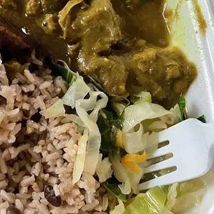 Curry Goat and Oxtail