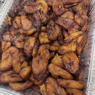 Plantain platter. Delish!