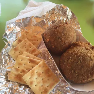 Boudin balls were ok