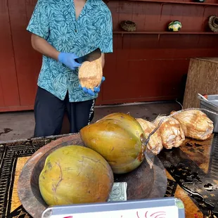 Coconut hut