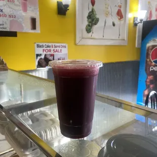 Purple rain smoothie