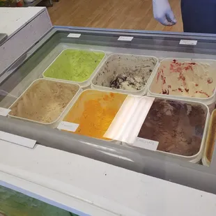 Ice cream flavors