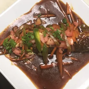 Brown Stew Fish