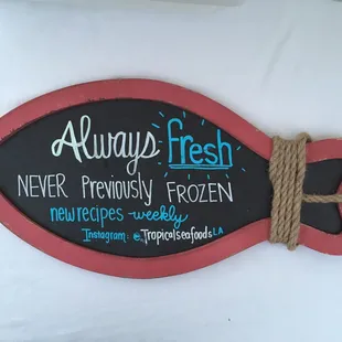 Need fishpiration? Follow us on instagram for new recipes weekly! @TropicalSeafoodsLA